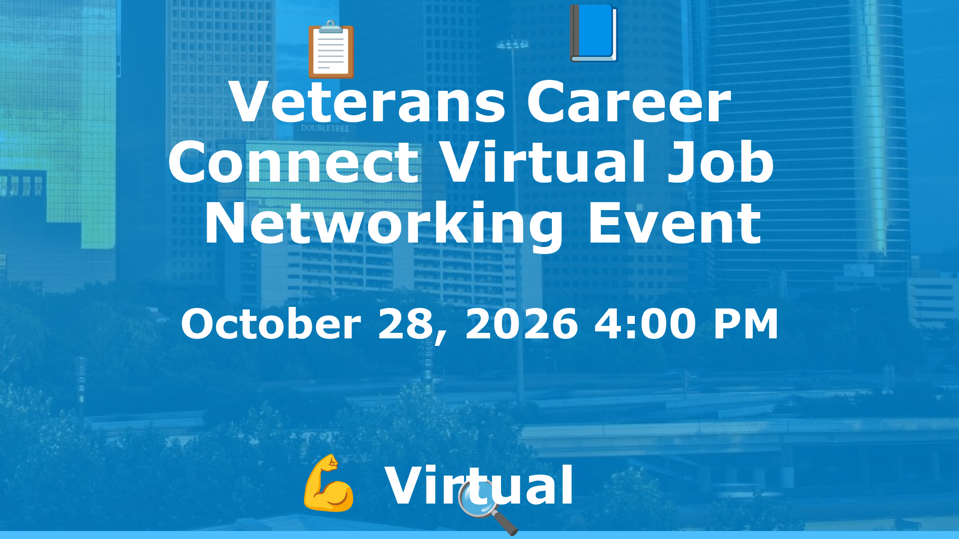 Veterans Career Connect Virtual Job  Networking Event event image